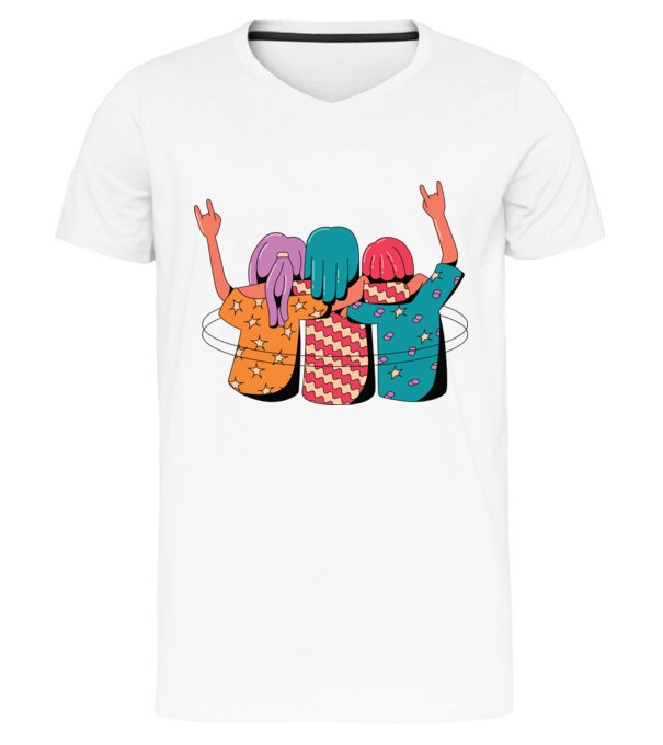  model  pe tricou