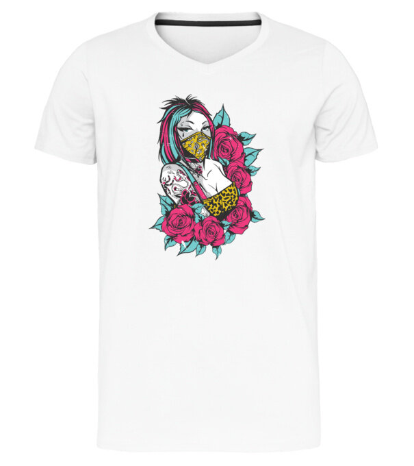  model  pe tricou