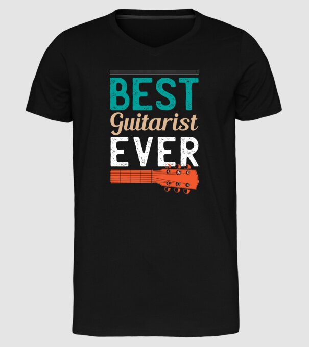 Best Guitarist Ever - Cel mai bun chitarist model negru pe tricou