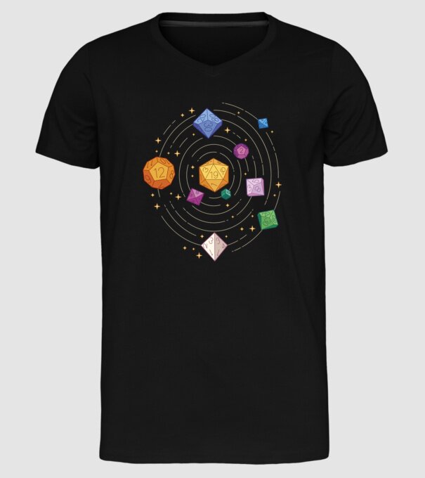 As de pică model negru pe tricou