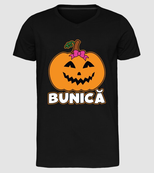 bunică model negru pe tricou