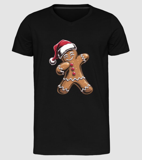 Turtă dulce dab model negru pe tricou