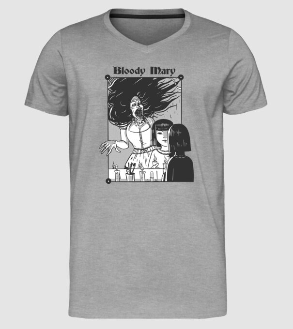 Bloody Mary model gri pe tricou