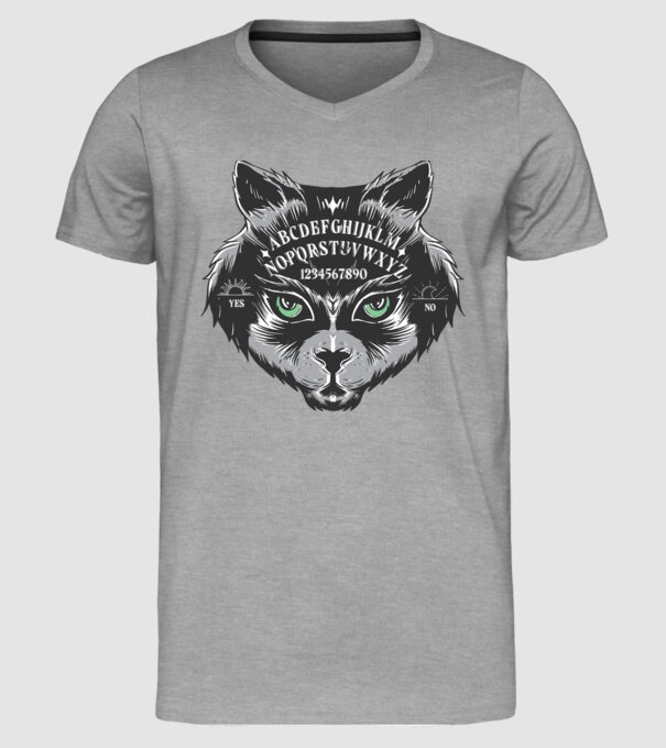 cap pisică joc de aventură model gri pe tricou