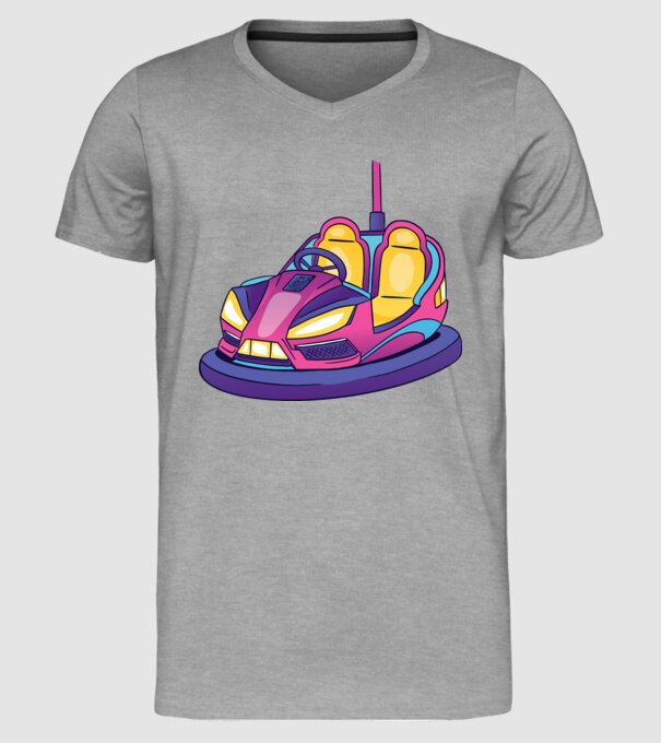 Dodgem model gri pe tricou