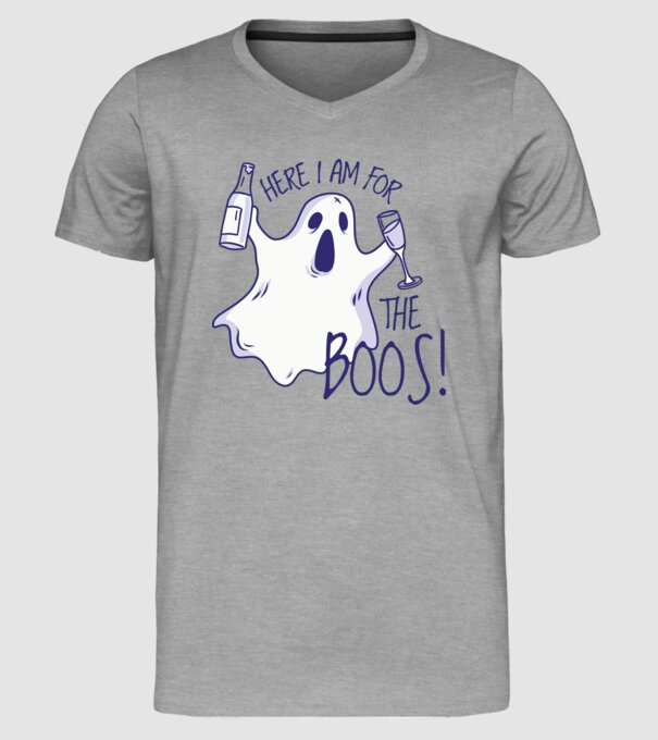 Here I am for the Boos model gri pe tricou