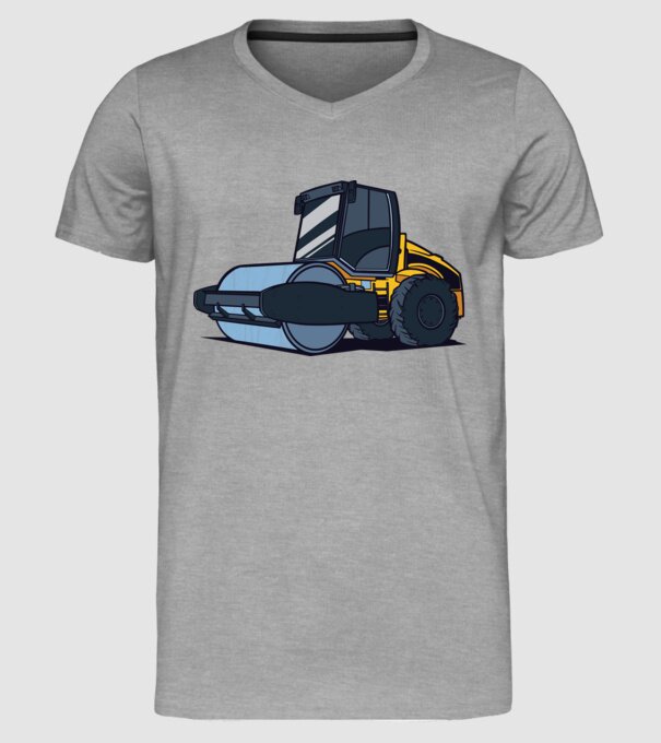 Rulou compresor model gri pe tricou