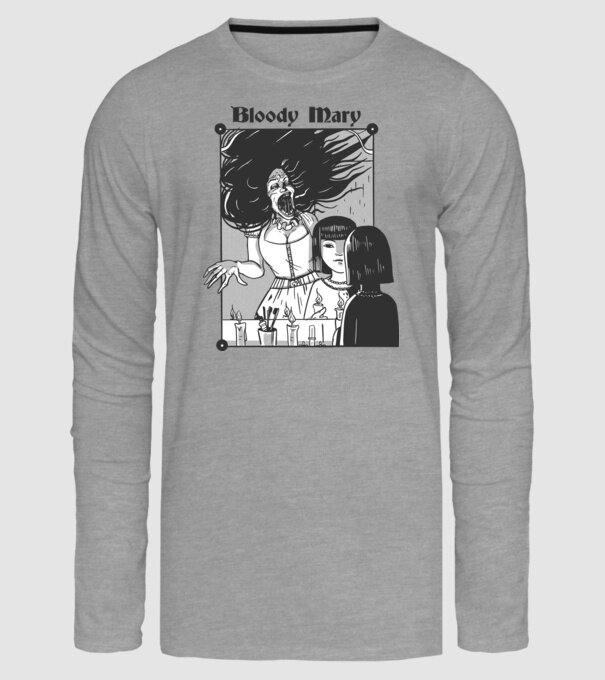 Bloody Mary model gri pe tricou