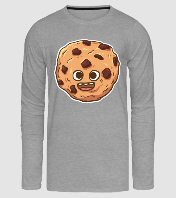 Cookie drăguț model gri pe tricou