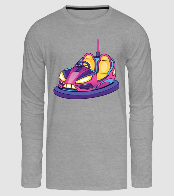 Dodgem model gri pe tricou
