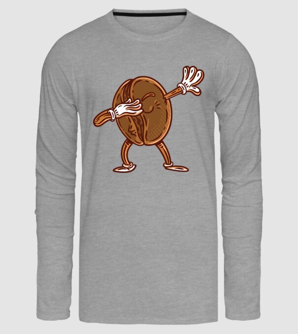 Cafea DAB model gri pe tricou