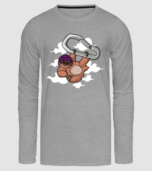 Carabină pentru Leneș model gri pe tricou