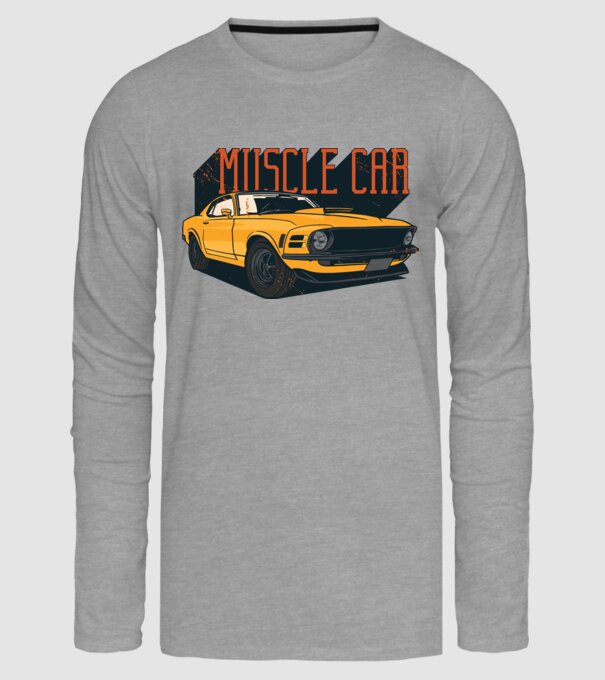 Mașină sport cool model gri pe tricou