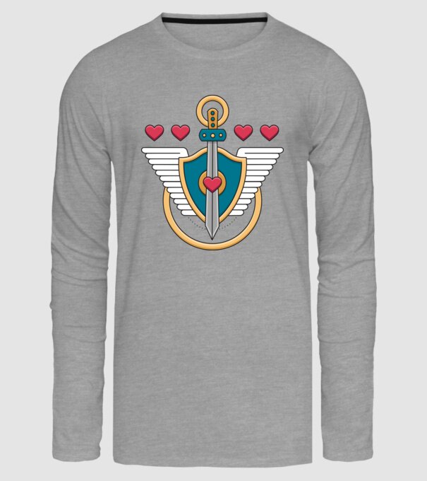 Scut - Gamer model gri pe tricou