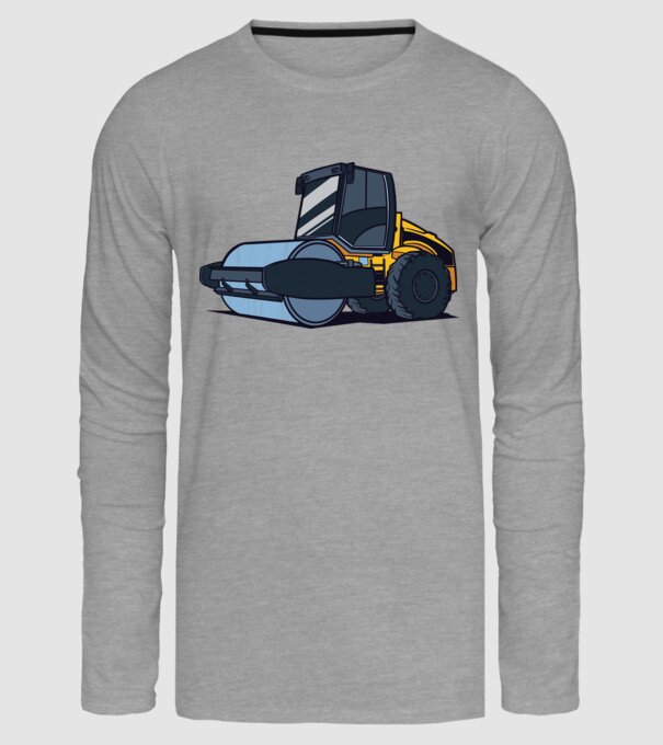 Rulou compresor model gri pe tricou