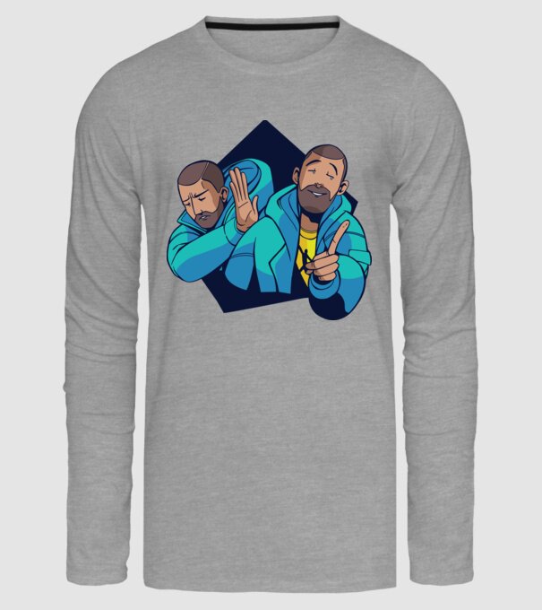 Tricou Meme amuzant model gri pe tricou