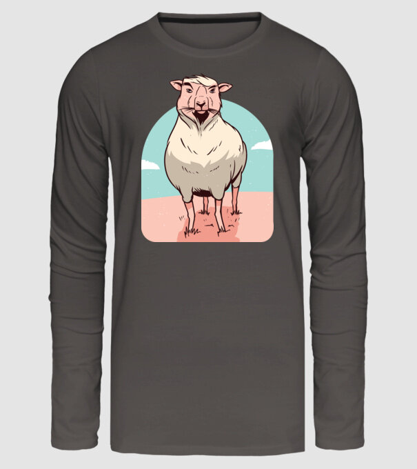Miel Șobolan model gri închis pe tricou