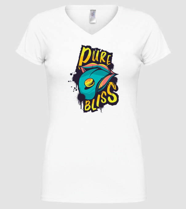 Tabletă drog model alb pe tricou
