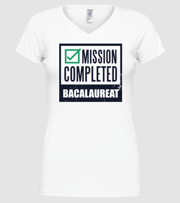 bacalaureat model alb pe tricou