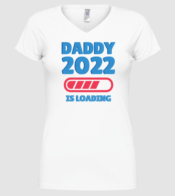Tată 2022 ss model alb pe tricou