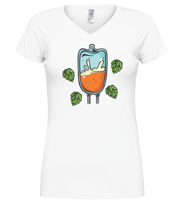  model  pe tricou