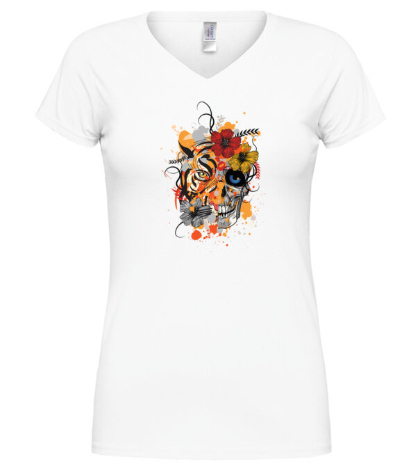  model  pe tricou