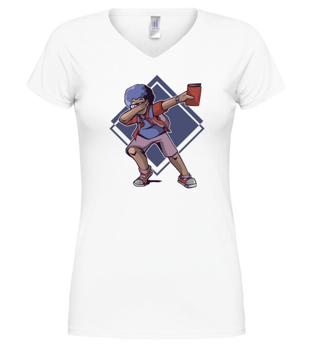  model  pe tricou