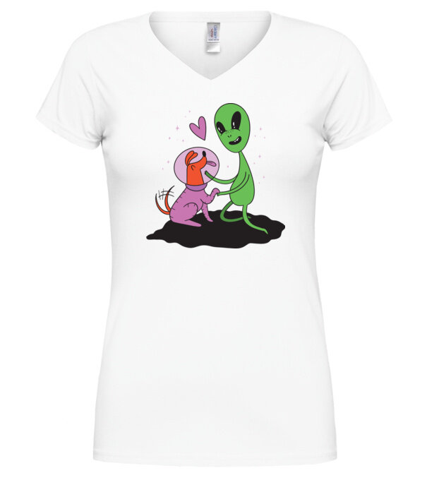  model  pe tricou
