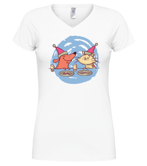  model  pe tricou