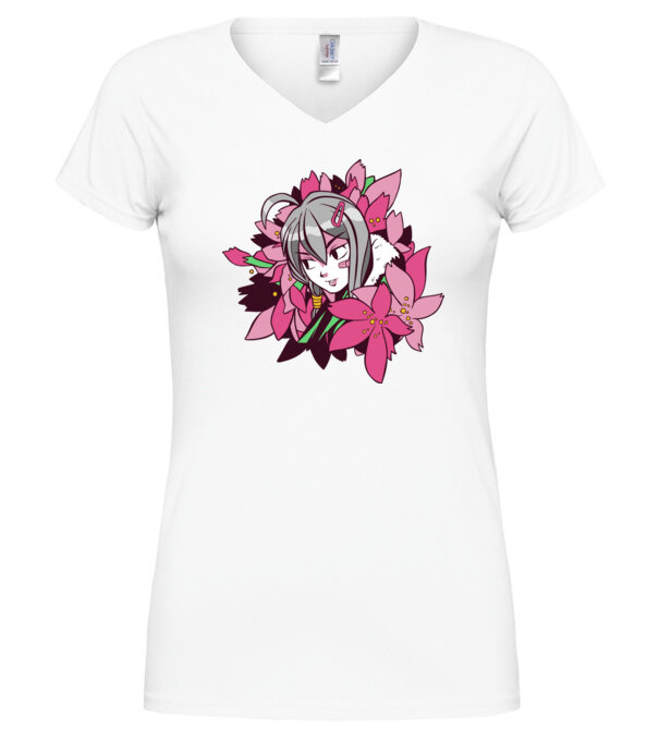  model  pe tricou