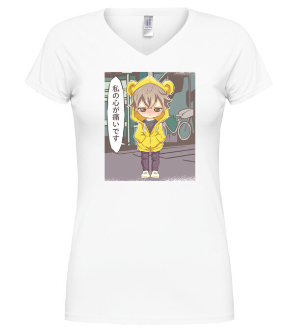  model  pe tricou