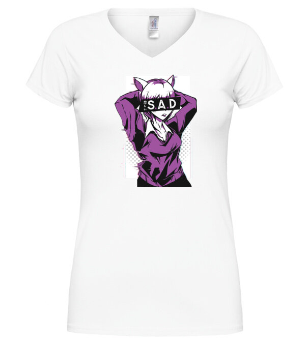  model  pe tricou