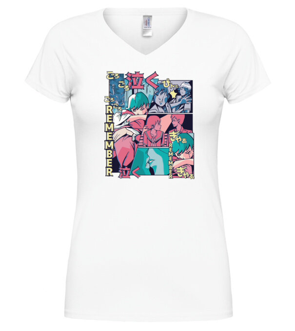  model  pe tricou