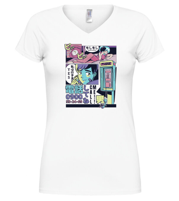  model  pe tricou