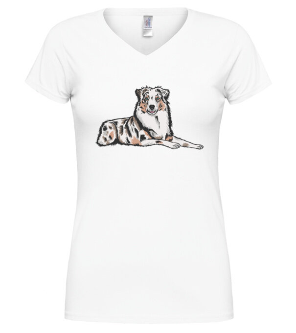  model  pe tricou