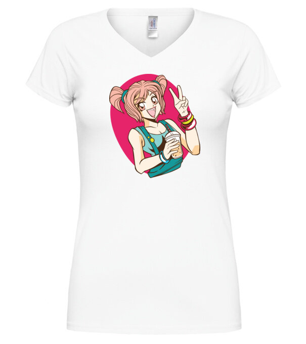  model  pe tricou