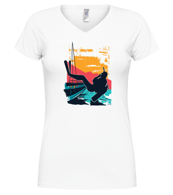  model  pe tricou