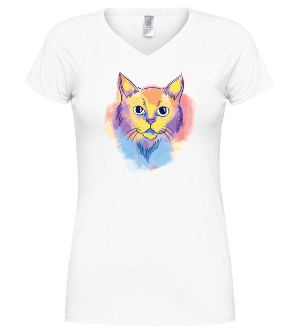  model  pe tricou