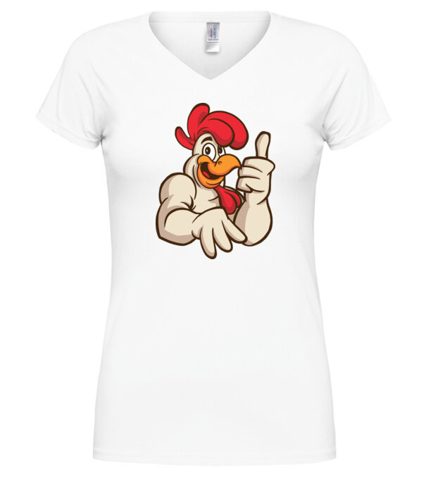  model  pe tricou