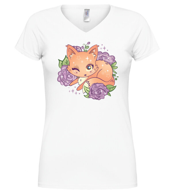  model  pe tricou