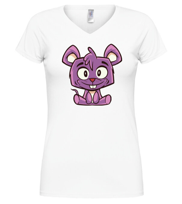  model  pe tricou