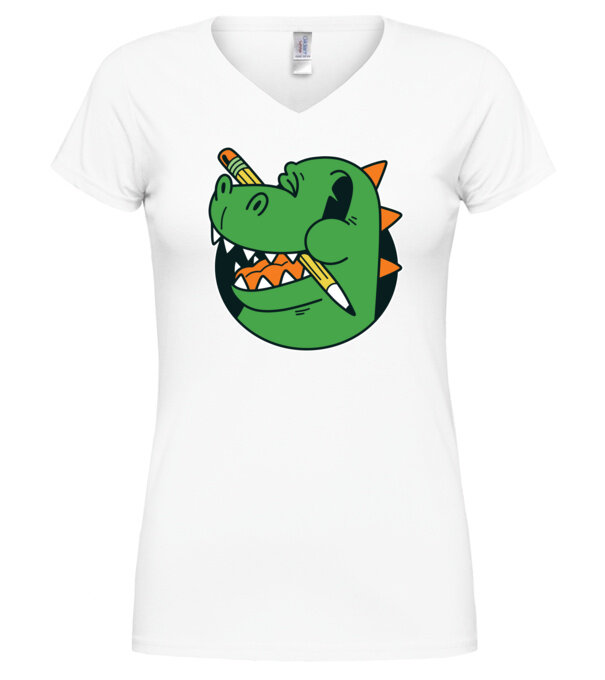  model  pe tricou