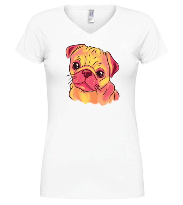  model  pe tricou
