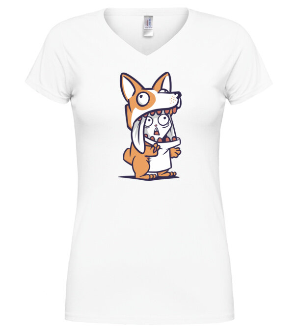  model  pe tricou