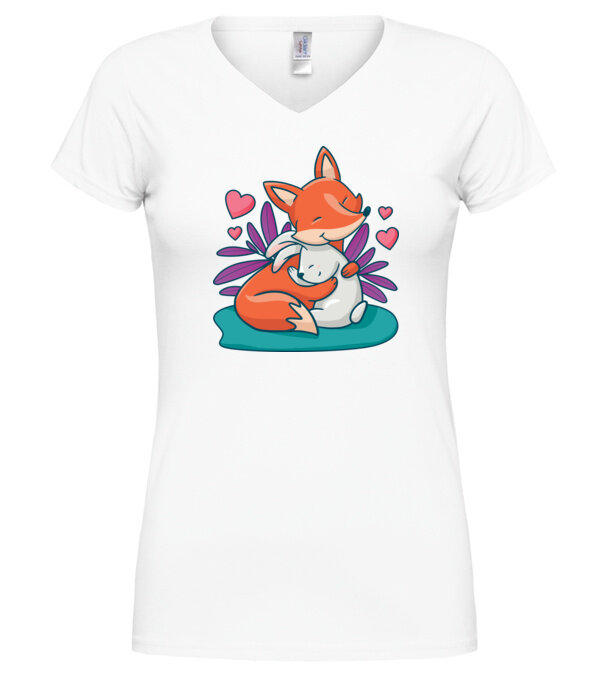  model  pe tricou