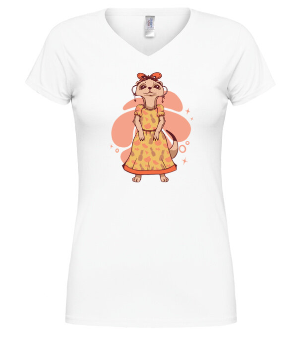  model  pe tricou