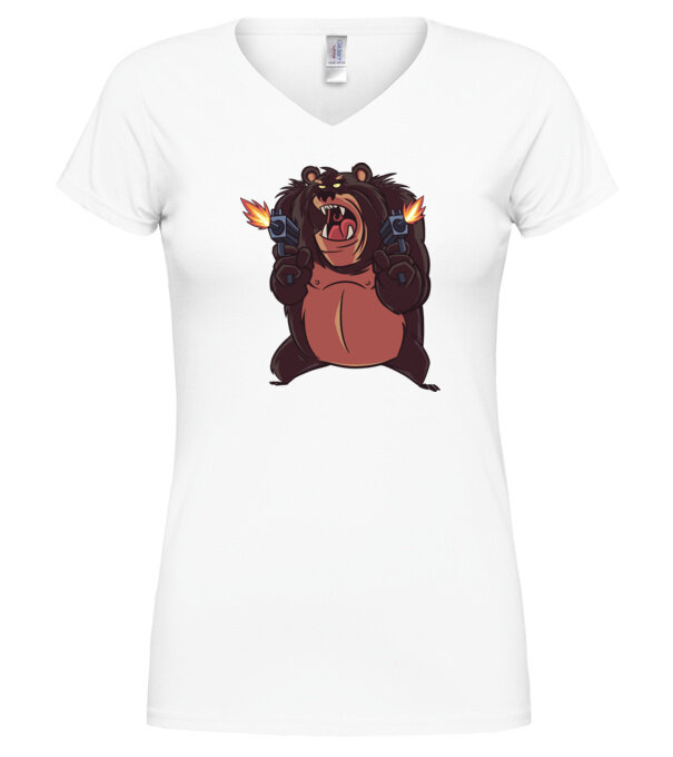  model  pe tricou