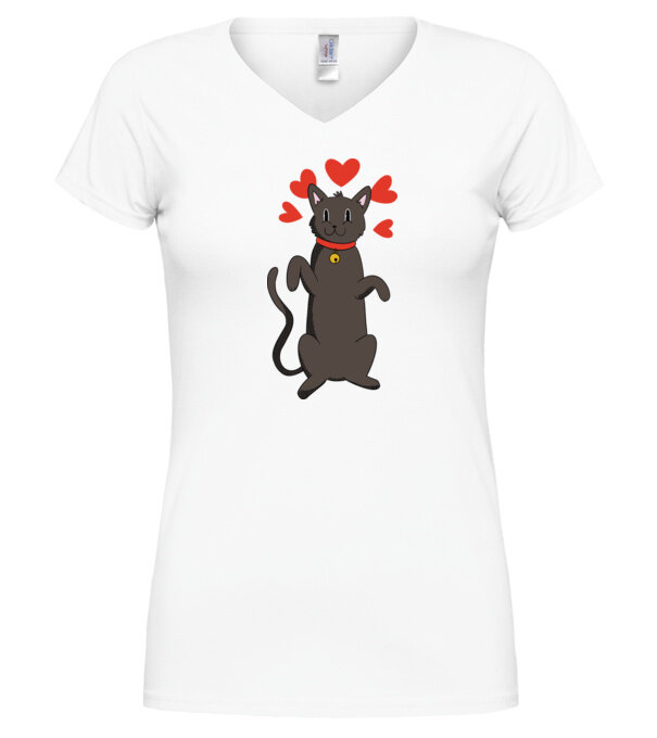  model  pe tricou