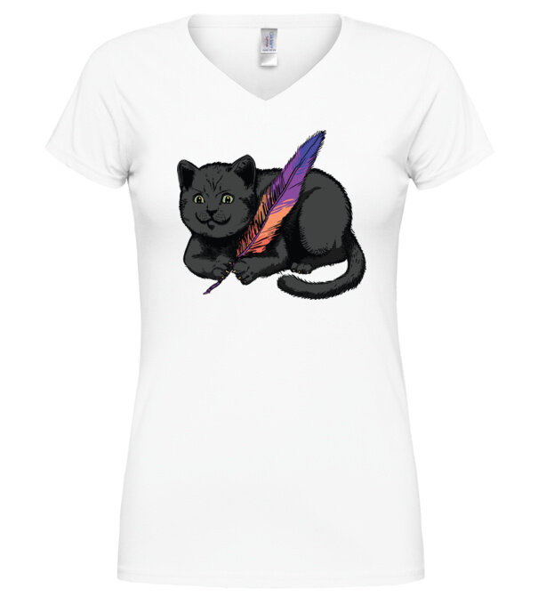  model  pe tricou