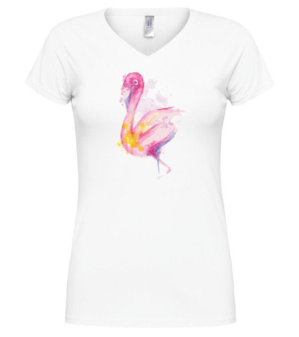  model  pe tricou